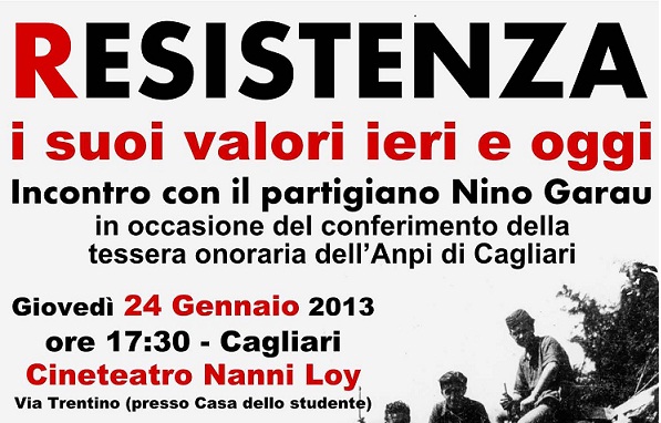 Cagliari – Resistenza: i suoi valori ieri e oggi