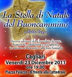 Cagliari – La Stella di Natale del Buoncammino