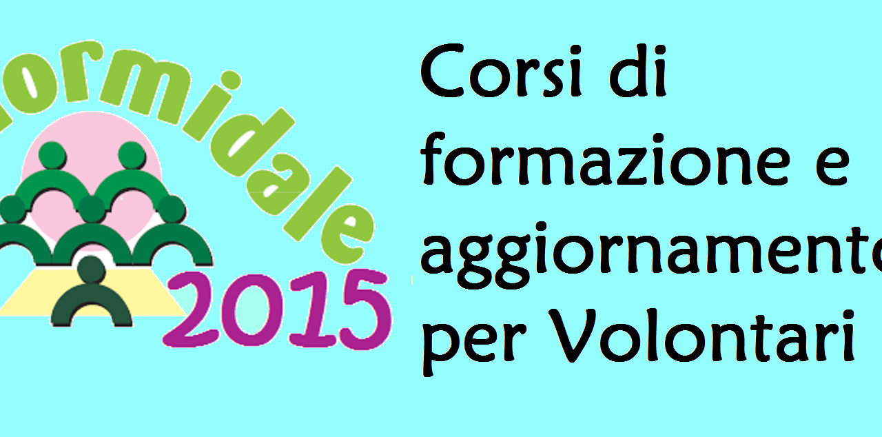 Formidale 2015: proposte di formazione e aggiornamento per i volontari della Sardegna