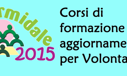 Formidale 2015: proposte di formazione e aggiornamento per i volontari della Sardegna
