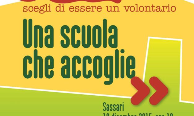 Sassari – Una Scuola che Accoglie – Cambia Musica! Scegli di essere un volontario