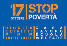 Contro le diseguaglianze sociali e la miseria il 17 ottobre manifestazioni a Roma e nelle Regioni