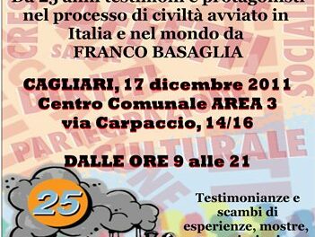 Cagliari – Salute mentale e diritti. I 25 anni dell’ASARP