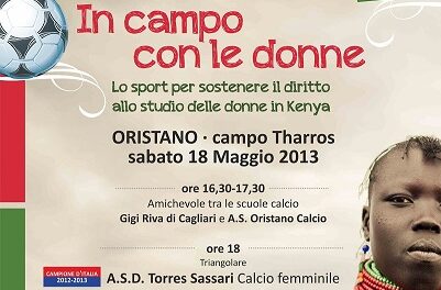 Oristano – In campo con le donne