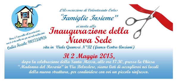 Arbus – Inaugurazione nuova sede “Famiglie Insieme”