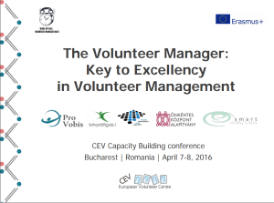 The Volunteer Manager: Key For Excellency in Volunteer Management