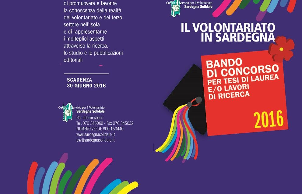 IL VOLONTARIATO IN SARDEGNA