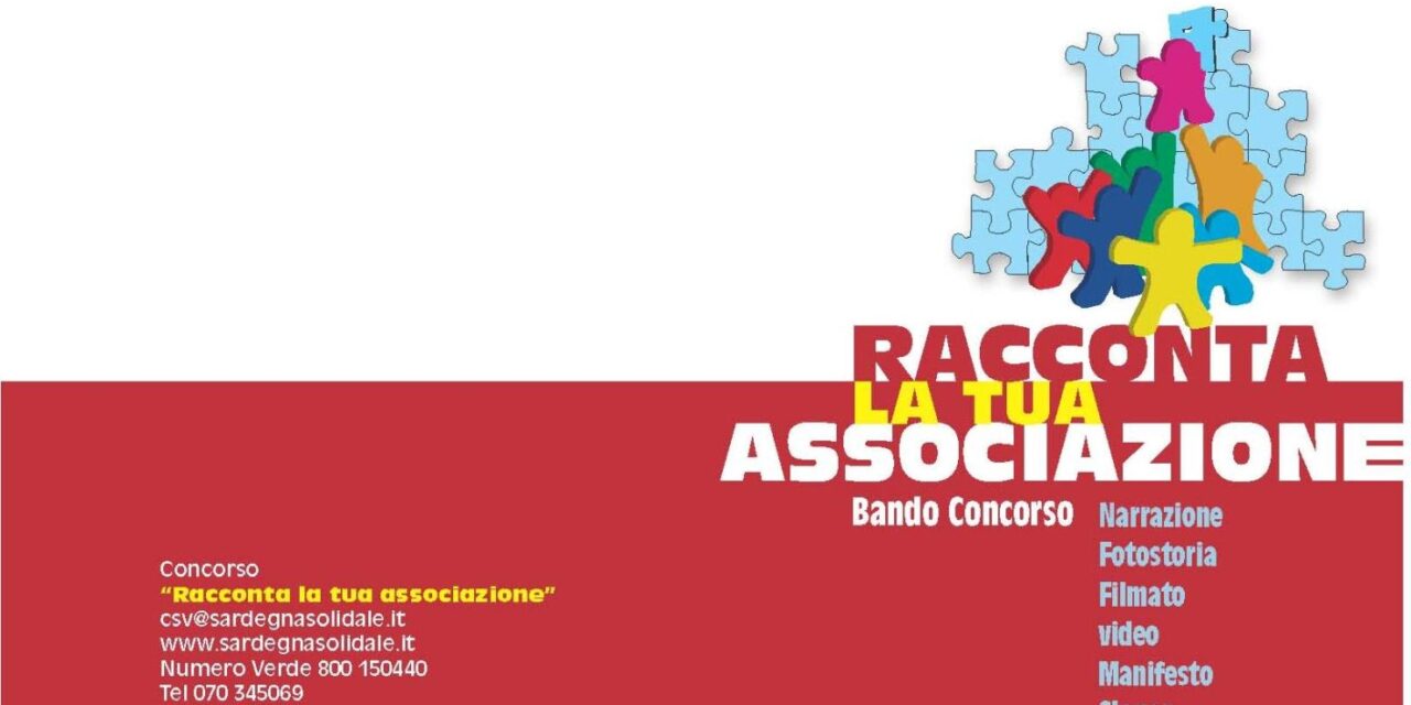 Cagliari – Commissione “Racconta la tua associazione”