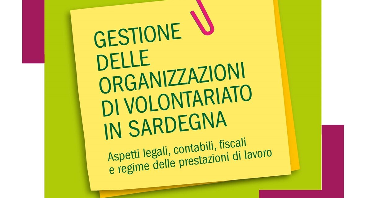 Nuoro – Gestione delle organizzazioni di volontariato in Sardegna