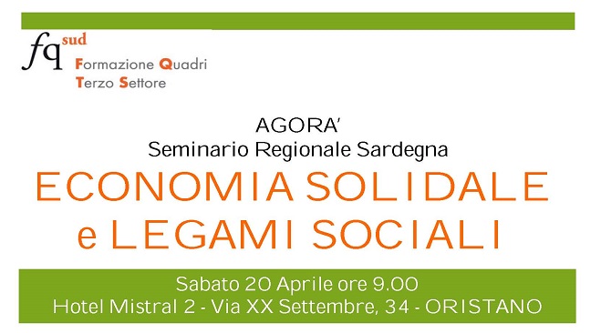 ECONOMIA SOLIDALE E LEGAMI SOCIALI