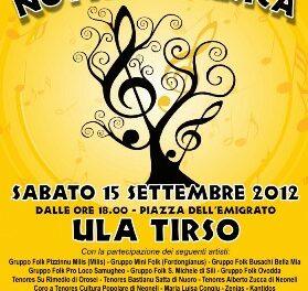 Ula Tirso – Notte in musica