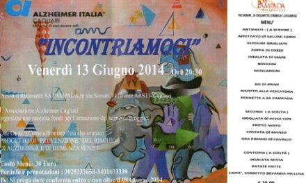 Sassari – “INCONTRIAMOCI” cena per raccolta fondi pro associazione