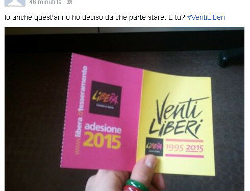 VentiLiberi! – Libera compie 20 anni