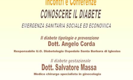 San Giovanni Suergiu – CONOSCERE IL DIABETE- emergenza sanitaria sociale ed economica