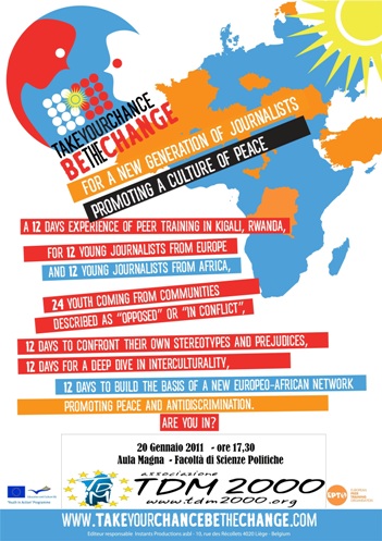 Cagliari – TDM2000 presenta Take your Chance-Be the Change