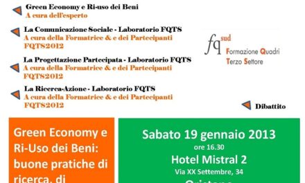 Oristano – Green economy e riuso di beni