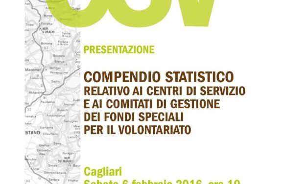 Cagliari – Presentazione Compendio Statistico CoGe-CSV