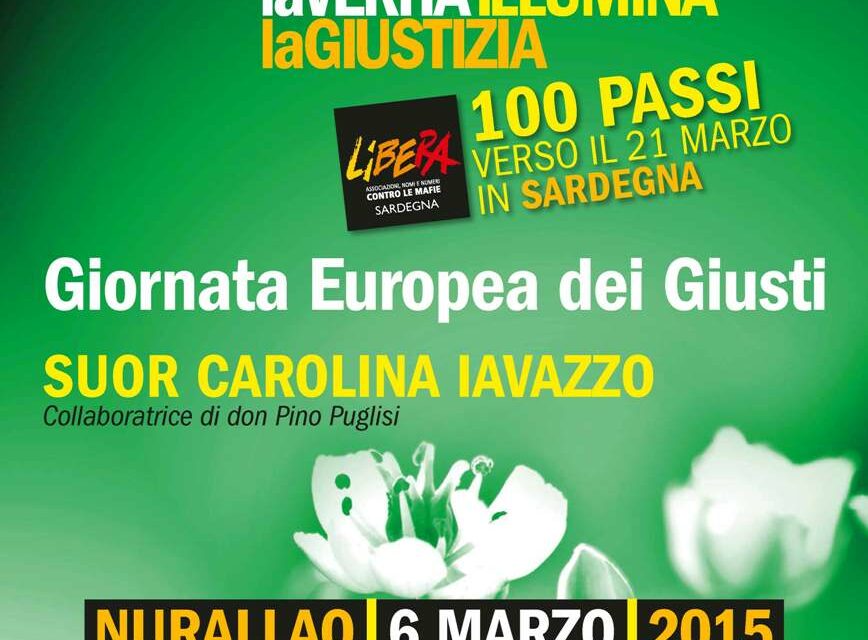 Nurallao – Giornata Europea dei Giusti