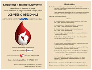 Olbia – Donazioni e terapie innovative