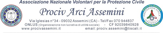 Assemini – Protezione Civile e Tutela dell’Ambiente. Prevenire e gestire il dissesto idrogeologico