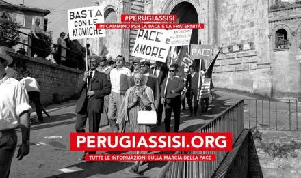 Perugia-Assisi: Rinnoviamo il nostro impegno per la Pace