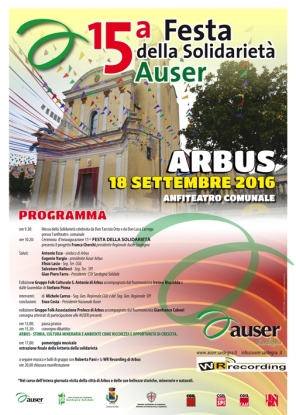 Arbus – 15° Festa della Solidarietà Auser
