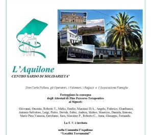 Assemini – Attestati di fine percorso terapeutico