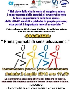 Decimomannu – Cammina-mente