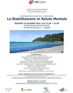 Cagliari – Riabilitazione in Salute Mentale