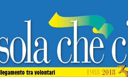 E’ in distribuzione il numero di dicembre 2018 dell’Isola che c’è, foglio di collegamento tra volontari