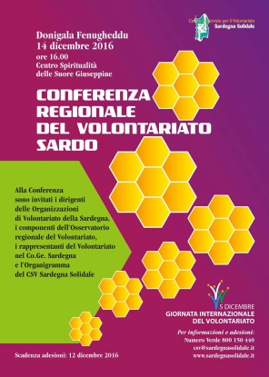 Donigala Fenugheddu (OR) – Conferenza Regionale del Volontariato