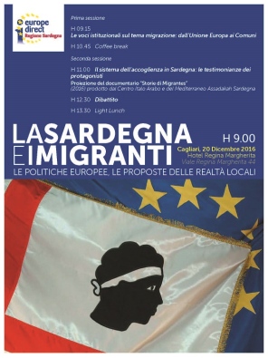 Cagliari – La Sardegna e i migranti: le politiche europee, le proposte delle realtà locali