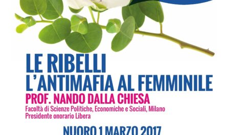 Nuoro – Le ribelli. L’antimafia al femminile