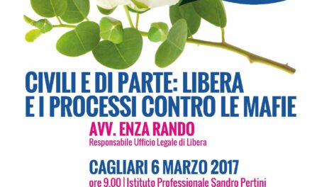 Cagliari – Civili e di parte. Libera e i processi contro le mafie (Ist Pertini)