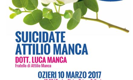 Ozieri – Suicidate Attilio Manca