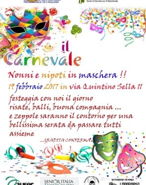 Cagliari – Nonni e nipoti in maschera