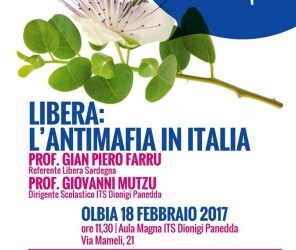 Olbia – Istituto Tecnico Panedda – Libera: l’antimafia in Italia