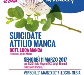 Senorbì – Suicidate Attilio Manca