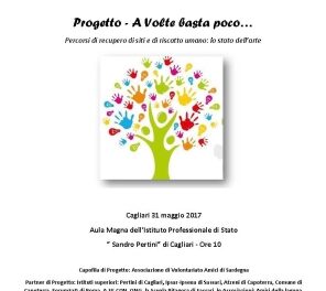 Cagliari – Presentazione progetto “A volte basta poco…”