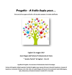 Cagliari – Presentazione progetto “A volte basta poco…”