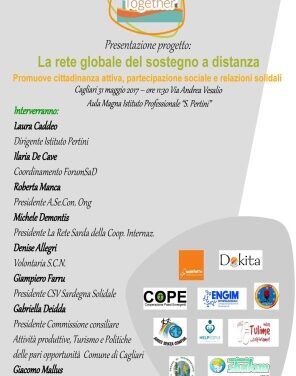 Cagliari – La rete globale del sostegno a distanza promuove cittadinanza attiva