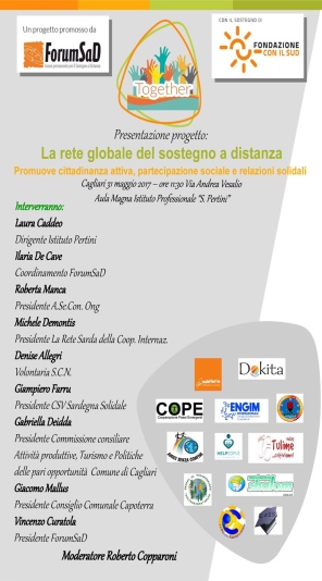 Cagliari – La rete globale del sostegno a distanza promuove cittadinanza attiva