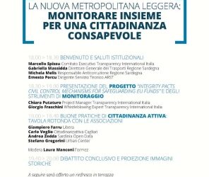 Cagliari – La nuova Metropolitana leggera: monitorare insieme per una cittadinanza consapevole