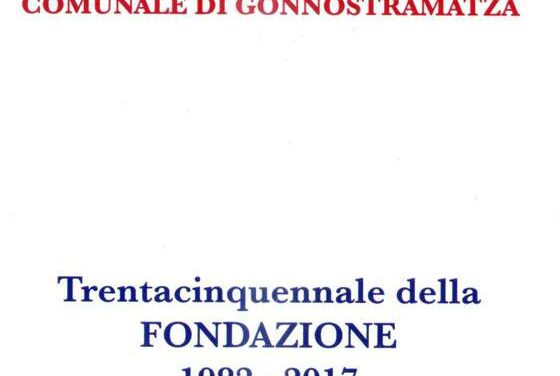 Gonnostramatza – Avis Comunale: 35° anniversario di fondazione