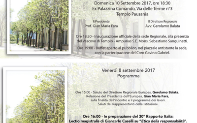 Tempio P. – Inaugurazione sede regionale Eurispes