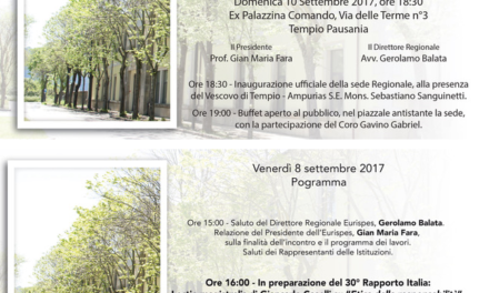 Tempio P. – Inaugurazione sede regionale Eurispes