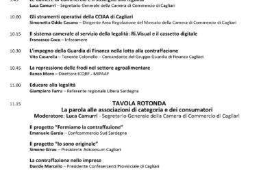 Cagliari – “Legalità e Contraffazione. Istituzioni e Associazioni a confronto”