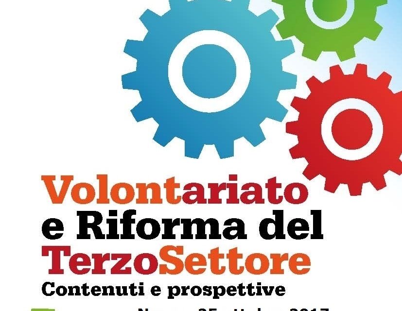 Nuoro – Volontariato e Riforma del Terzo Settore. Contenuti e prospettive