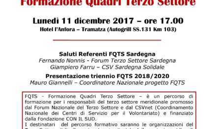 Tramatza – Presentazione FQTS 2018