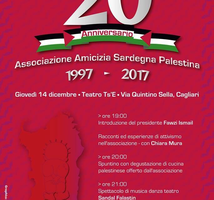Cagliari – 20 anni di amicizia Sardegna-Palestina
